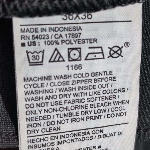 Old Navy Active Pants men's 36X36 grey colour active wear Hybrid polyester pants - Picture 8 of 12